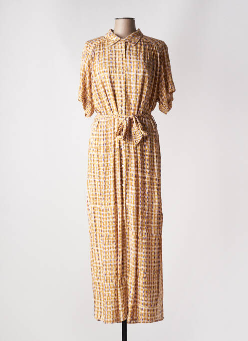 Rochie lungă bej GRACE & MILA femeie