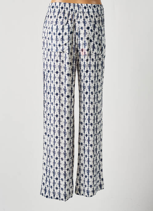 Pantalon larg albastru JUBYLEE femeie