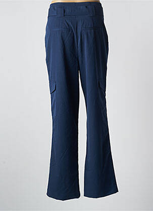 Pantalon drept elasticitate talie înaltă albastru Y.A.S femeie