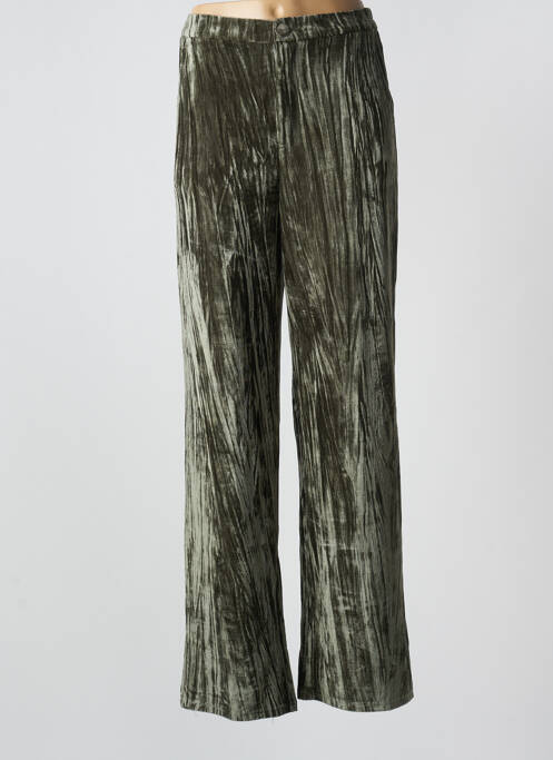 Pantalon larg verde CHARLIOR femeie