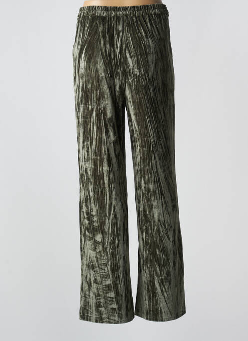 Pantalon larg verde CHARLIOR femeie