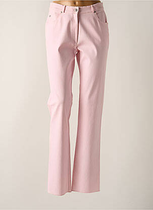 Pantalon drept roz IMPULSION femeie