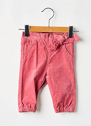 Pantalon drept strânsă pe partea de jos roz NAME IT fată