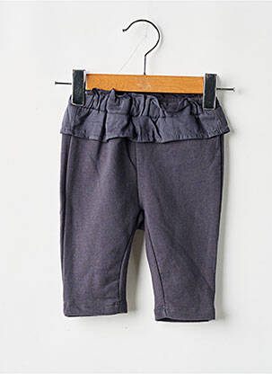 Pantalon drept strânsă pe partea de jos mărime reglabilă gri NAME IT fille