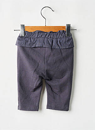 Pantalon drept strânsă pe partea de jos mărime reglabilă gri NAME IT fată