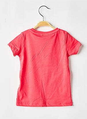 Tricou croială cambrată mâneci scurte roșu NAME IT fată