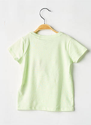 Tricou croială cambrată mâneci scurte verde NAME IT fată