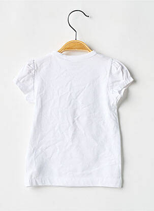 Tricou bio mâneci scurte alb NAME IT fată
