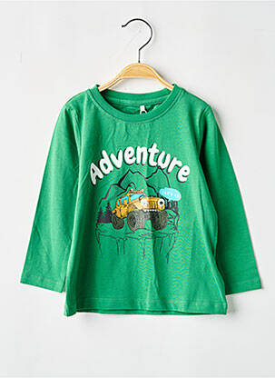 Polo mâneci lungi mâneci lungi verde NAME IT băiat