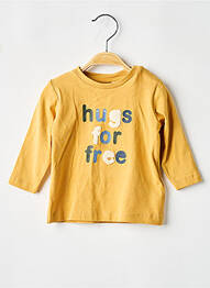 Tricou mâneci lungi mâneci lungi galben NAME IT garcon