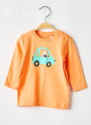 Tricou portocaliu NAME IT băiat