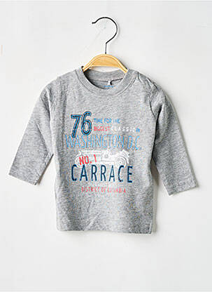 Tricou mâneci lungi mâneci lungi gri NAME IT băiat