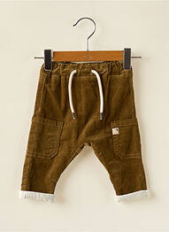 Pantalon slim talie elastică talie elastică verde NAME IT băiat