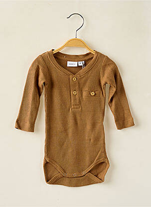 Body de lenjerie maro NAME IT băiat