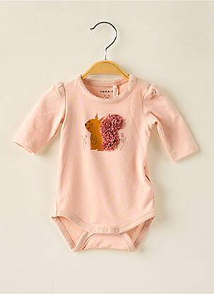 Body de lenjerie portocaliu NAME IT fată