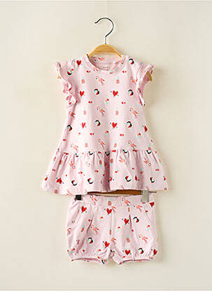 Set șort violet NAME IT fată