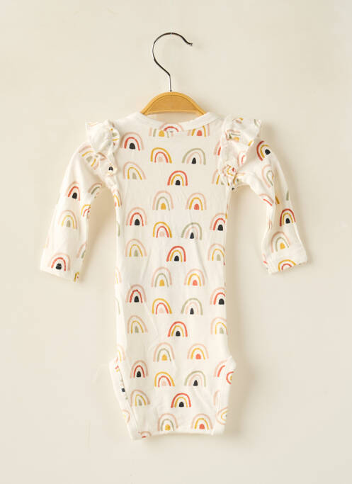 Body de lenjerie guler rotund bej NAME IT fille