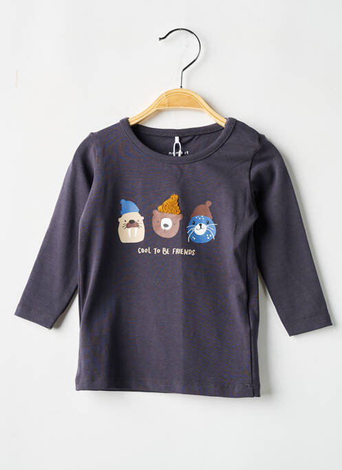 Tricou gri NAME IT băiat