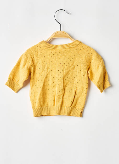 Vestă cu mâneci lungi galben NAME IT fată