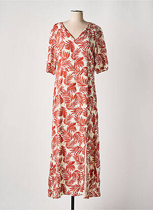 Rochie lungă maro B.YOUNG femeie