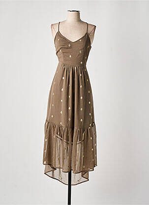 Rochie lungă maro VERO MODA femeie