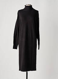 Rochie pulover elasticitate mâneci lungi negru B.YOUNG femeie