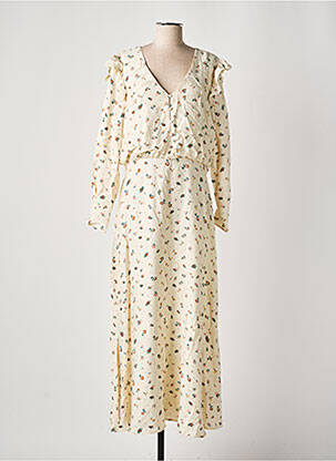 Rochie lungă bej ATELIER REVE femeie