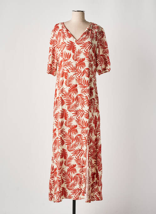 Rochie lungă maro B.YOUNG femeie