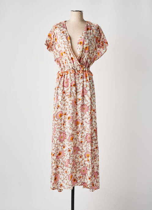 Rochie lungă bej B.YOUNG femeie