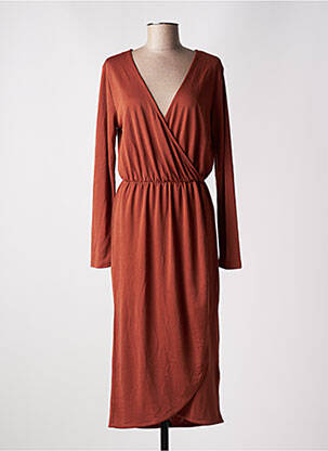 Rochie midi maro B.YOUNG femeie