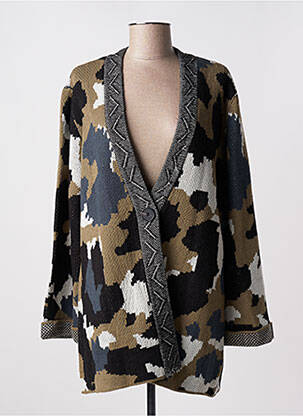 Vestă cu mâneci lungi verde LOLA ESPELETA femeie