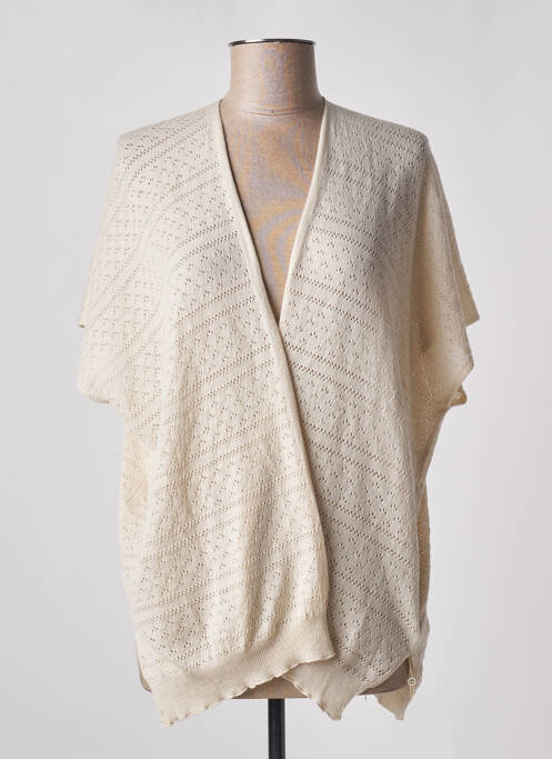 Vestă cu mâneci scurte bej CREAM femeie