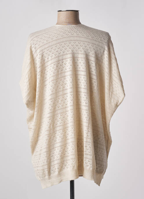 Vestă cu mâneci scurte bej CREAM femeie