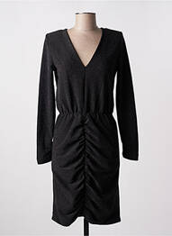 Rochie midi mâneci lungi mâneci lungi negru B.YOUNG femeie