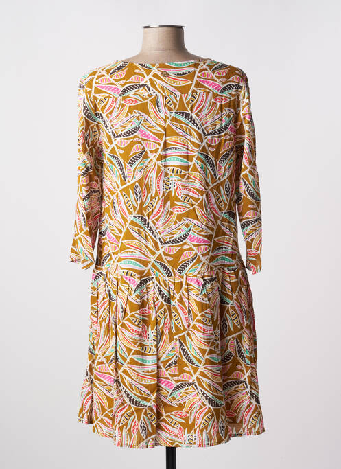 Rochie scurtă maro LOLA ESPELETA femeie