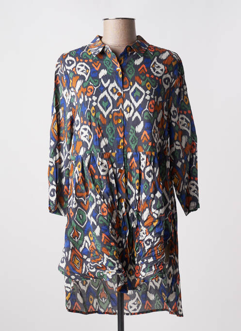 Rochie scurtă gri LOLA ESPELETA femeie