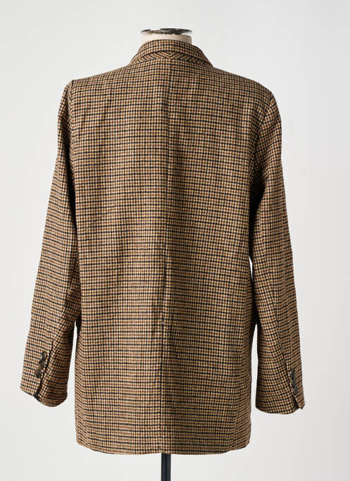 Palton scurt maro LA PETITE ETOILE femeie