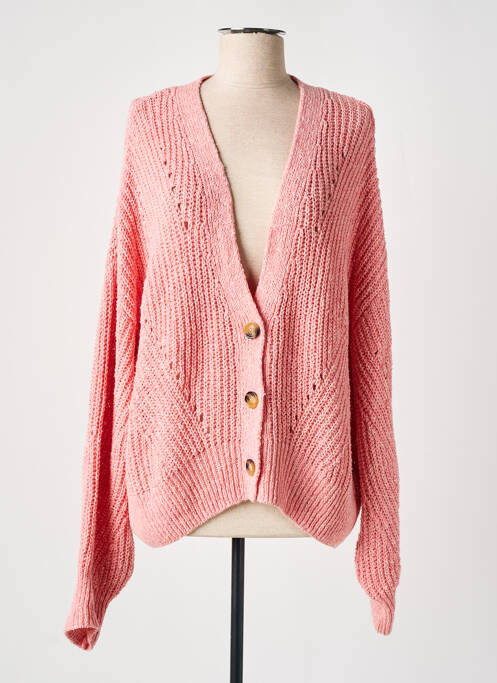 Vestă cu mâneci lungi roz ESPRIT femeie