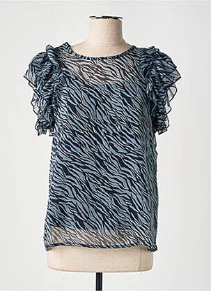 Top albastru AWARE BY VERO MODA femeie
