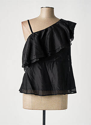 Top negru CREAM femeie