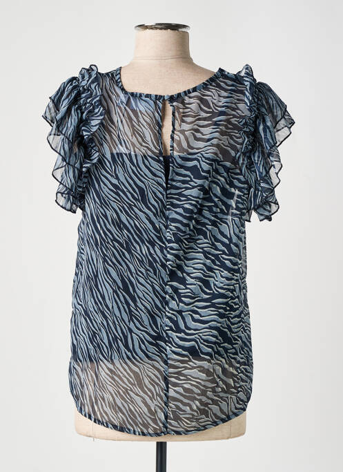 Top albastru AWARE BY VERO MODA femeie