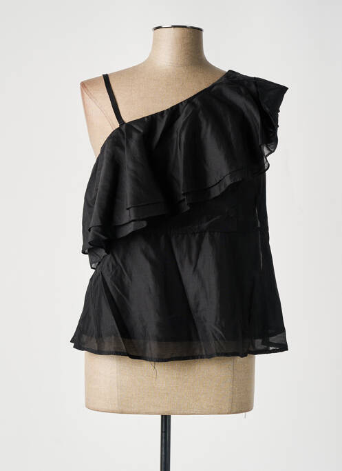 Top negru CREAM femeie