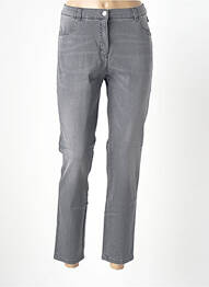 Blugi cu croială slim elasticitate mărime normală gri ADELINA BY SCHEITER femme