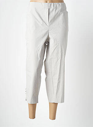 Pantalon trei sferturi gri ADELINA BY SCHEITER femeie