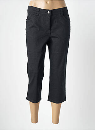 Pantalon trei sferturi negru ADELINA BY SCHEITER femeie