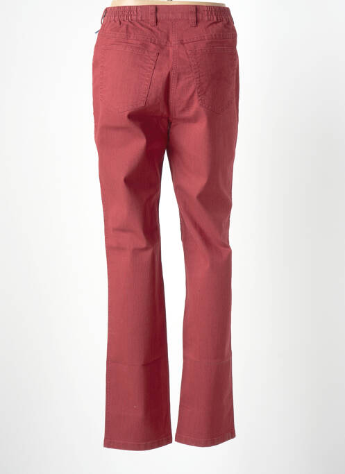 Blugi cu croială slim portocaliu ADELINA BY SCHEITER femeie