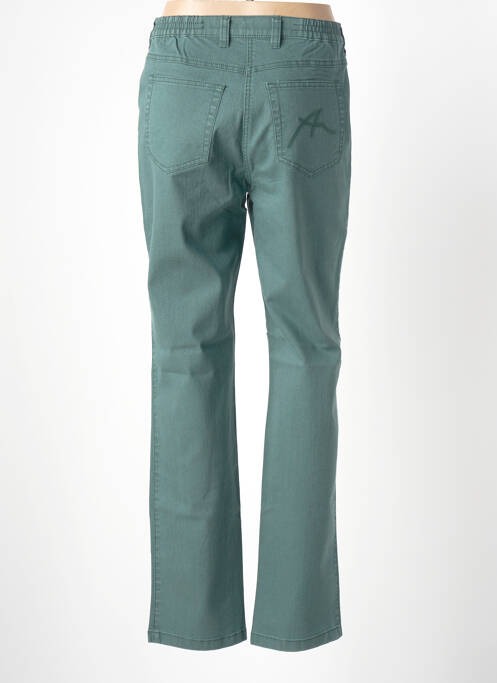 Blugi cu croială slim elasticitate talie înaltă verde ADELINA BY SCHEITER femme