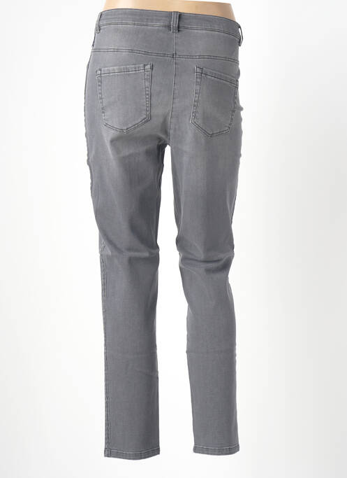 Blugi cu croială slim gri ADELINA BY SCHEITER femeie