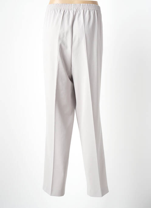 Pantalon drept gri ADELINA BY SCHEITER femeie