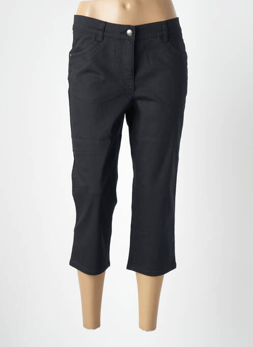 Pantalon trei sferturi negru ADELINA BY SCHEITER femeie